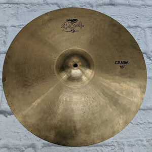 Paiste 404 Brown Label 18 CRACKED Crash Cymbal