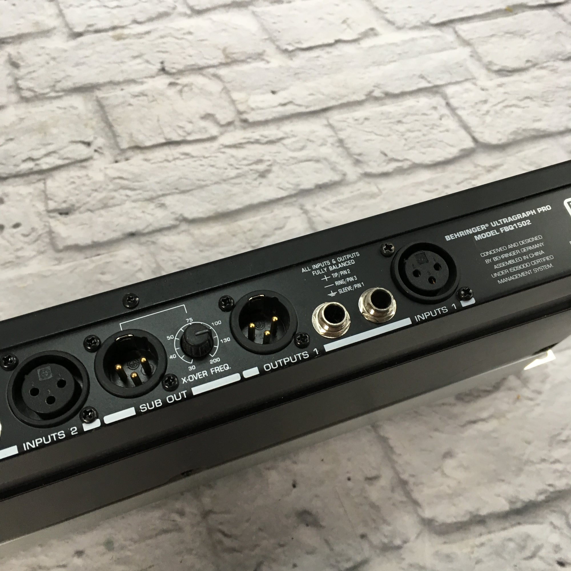 Behringer Ultragraph FBQ1502 Equalizer