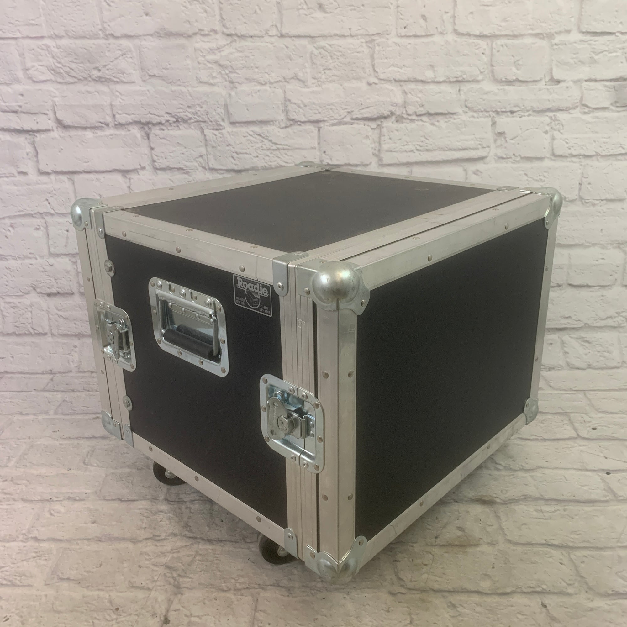 8u Wheel Rack Roadie Tour 8U Rack Case w/ Wheels - Evolution Music