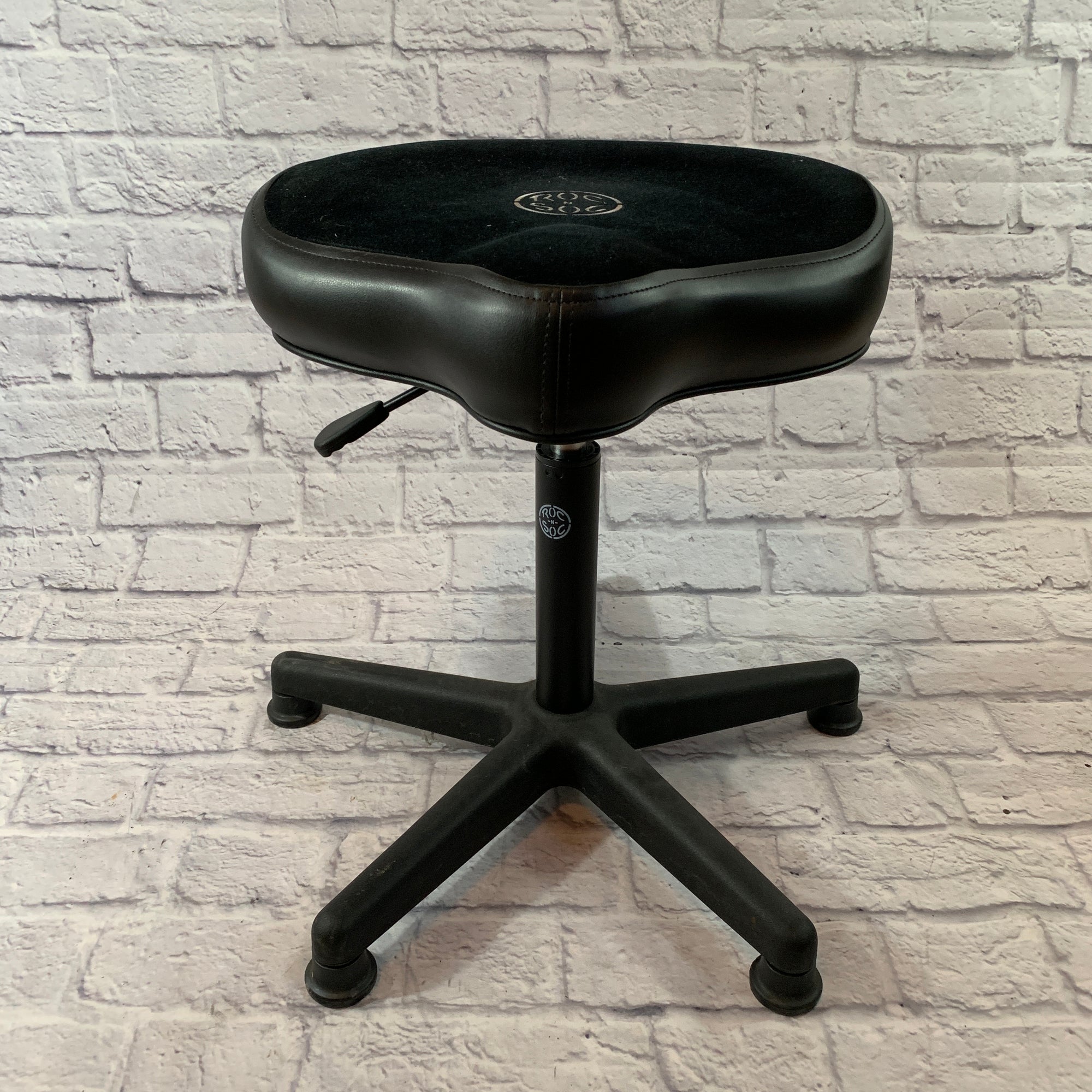 ROC-N-SOC Lunar Series Gas Lift Drum Throne  Black