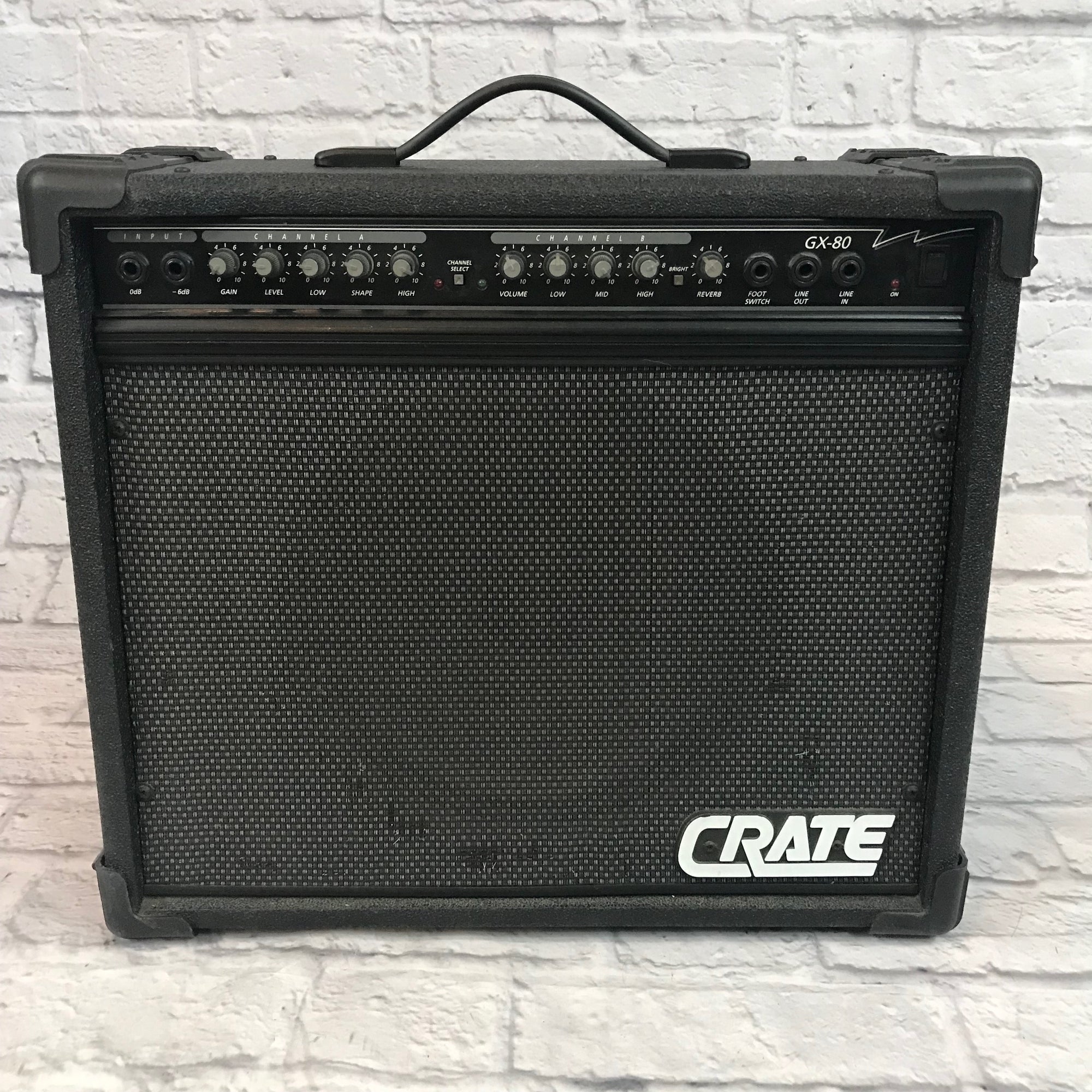 Crate GX-80 12in Speaker 2 Channel - 80 Watts Guitar Combo Amplifier