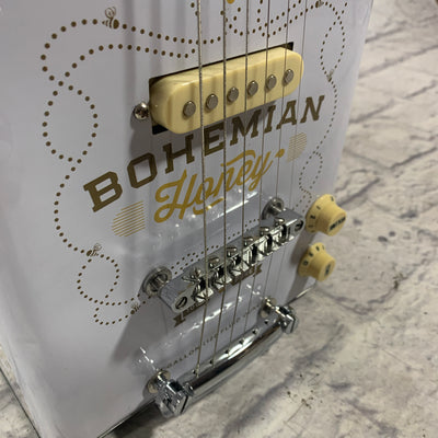 Bohemian Guitars Oil Can Super Buzz Honey Electric Guitar