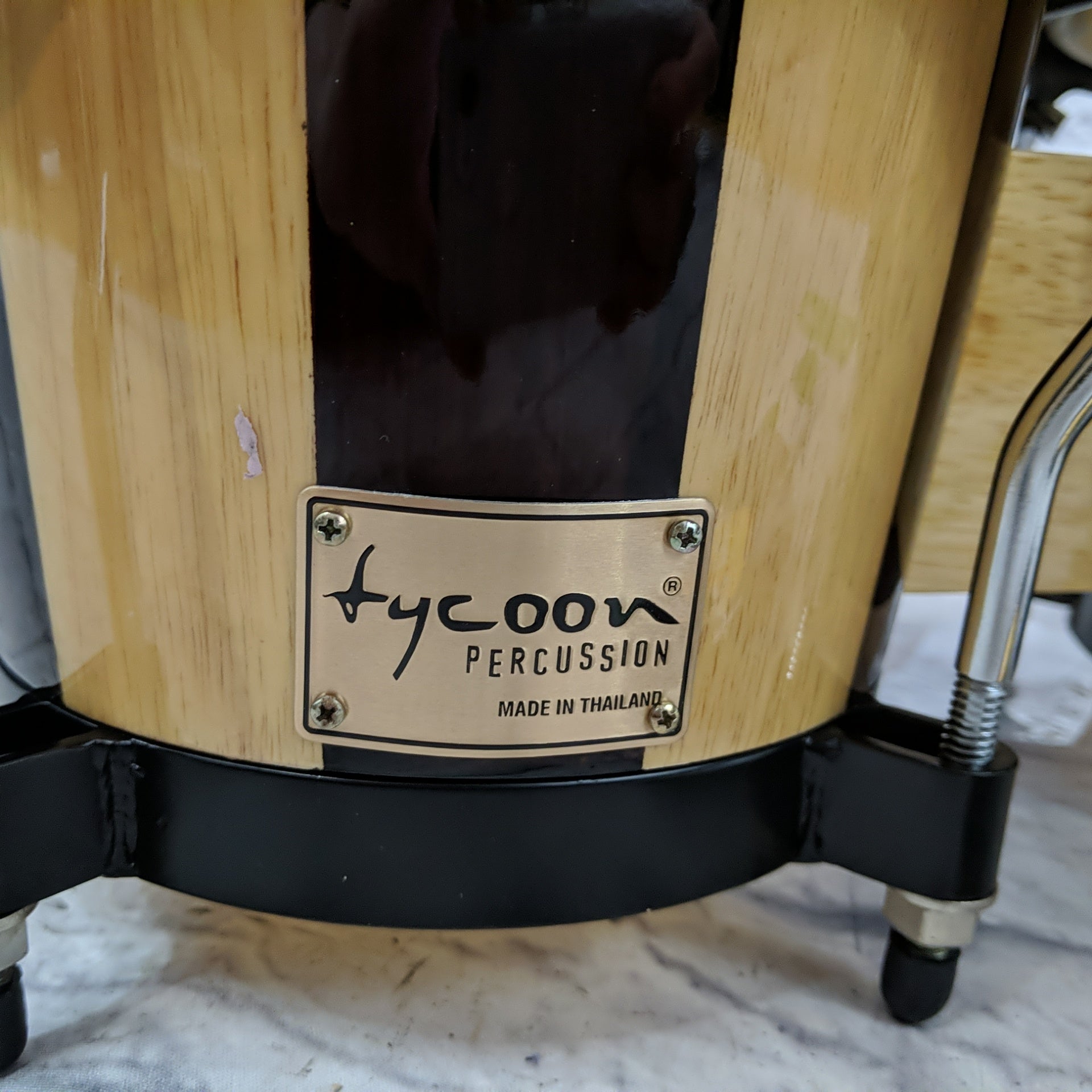 Tycoon TB-80 B RE 7" and 8.5" Artist Series Retro Finish Bongos - New Old Stock!