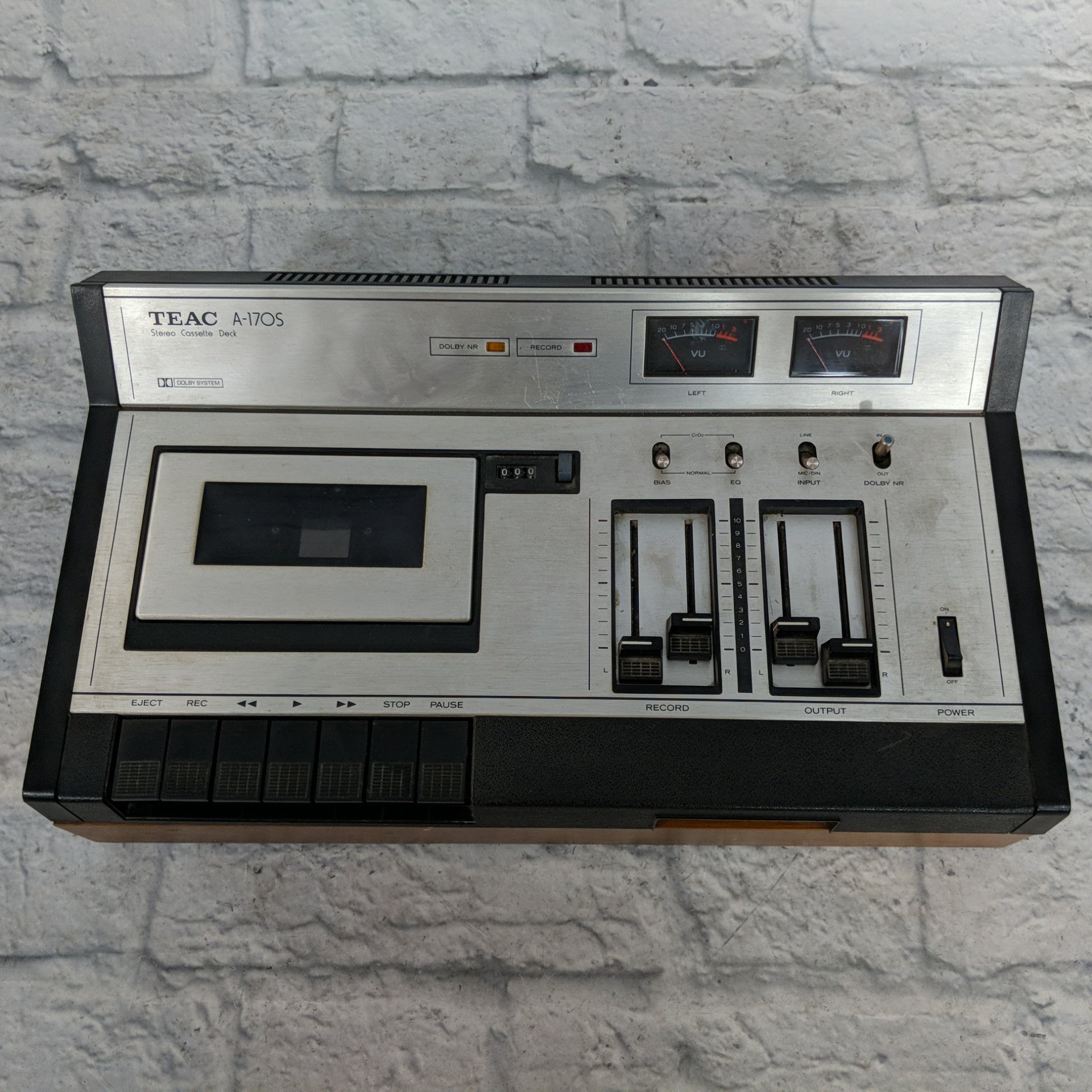 TEAC A-170S Stereo Cassete Deck