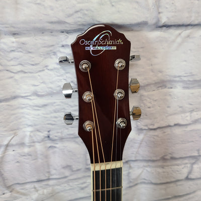 Oscar Schmidt ODN-A Acoustic Guitar - Natural Gloss