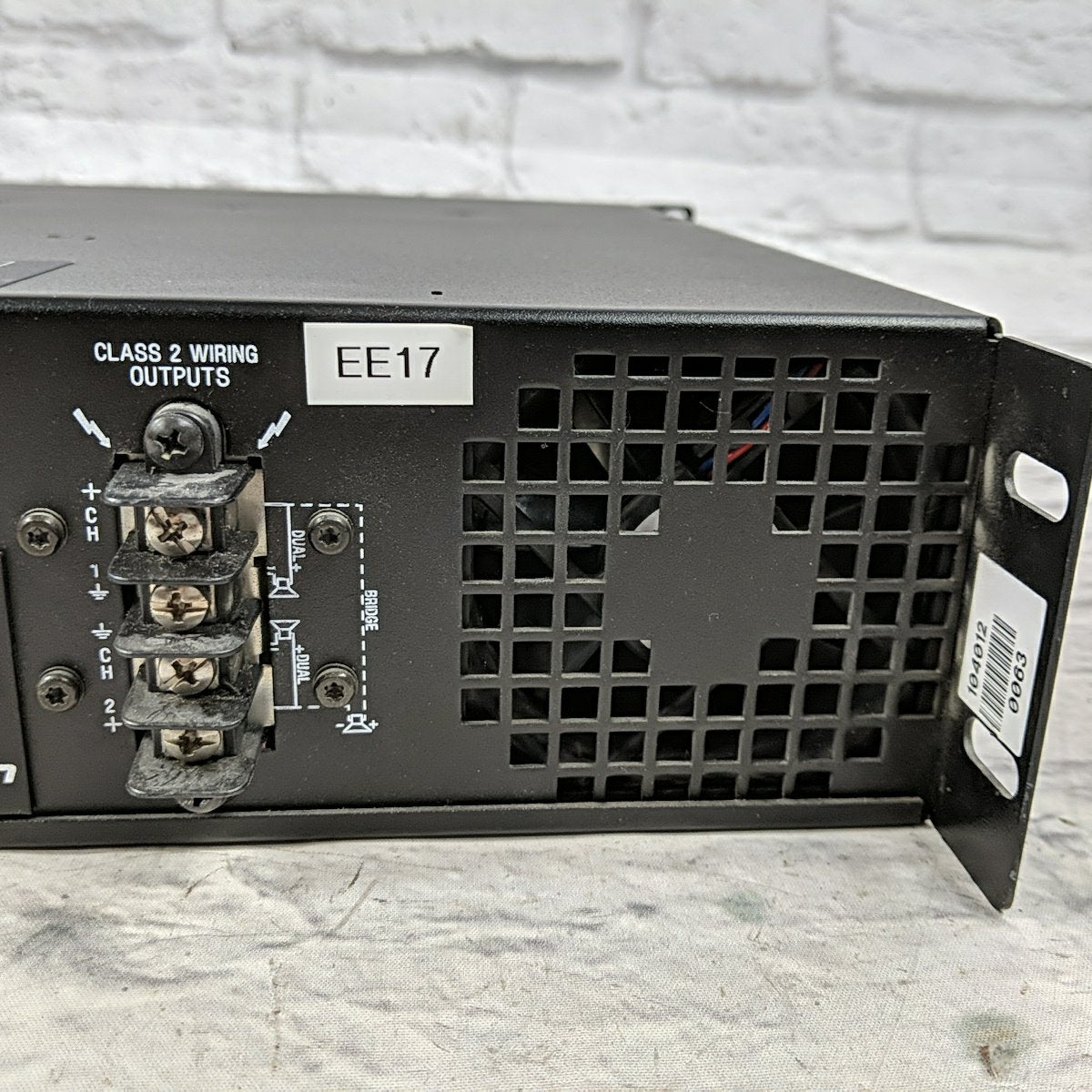 Crown CTS2000 Installation Power Amplifier