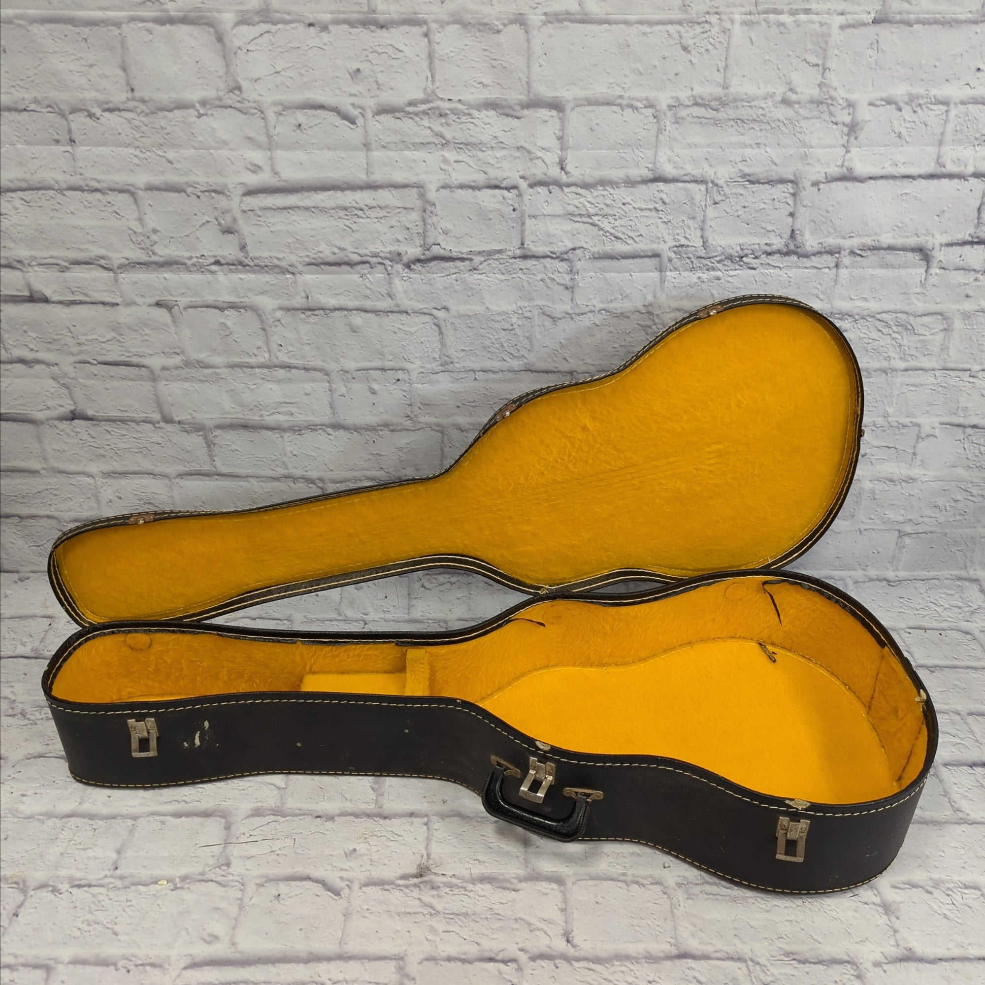 Unknown Acoustic Chipboard Hard Case with Yellow Interior 42.5" x 16.5"