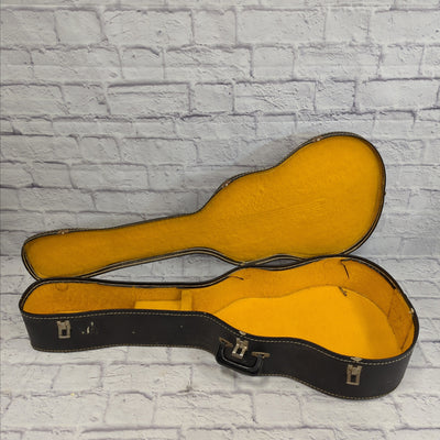 Unknown Acoustic Chipboard Hard Case with Yellow Interior 42.5" x 16.5"