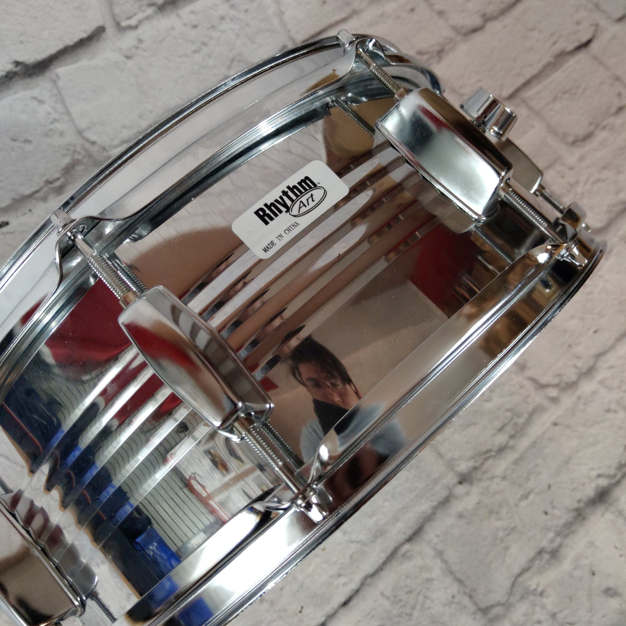Rhythm Art 14 x 6.5 Chrome Snare Drum