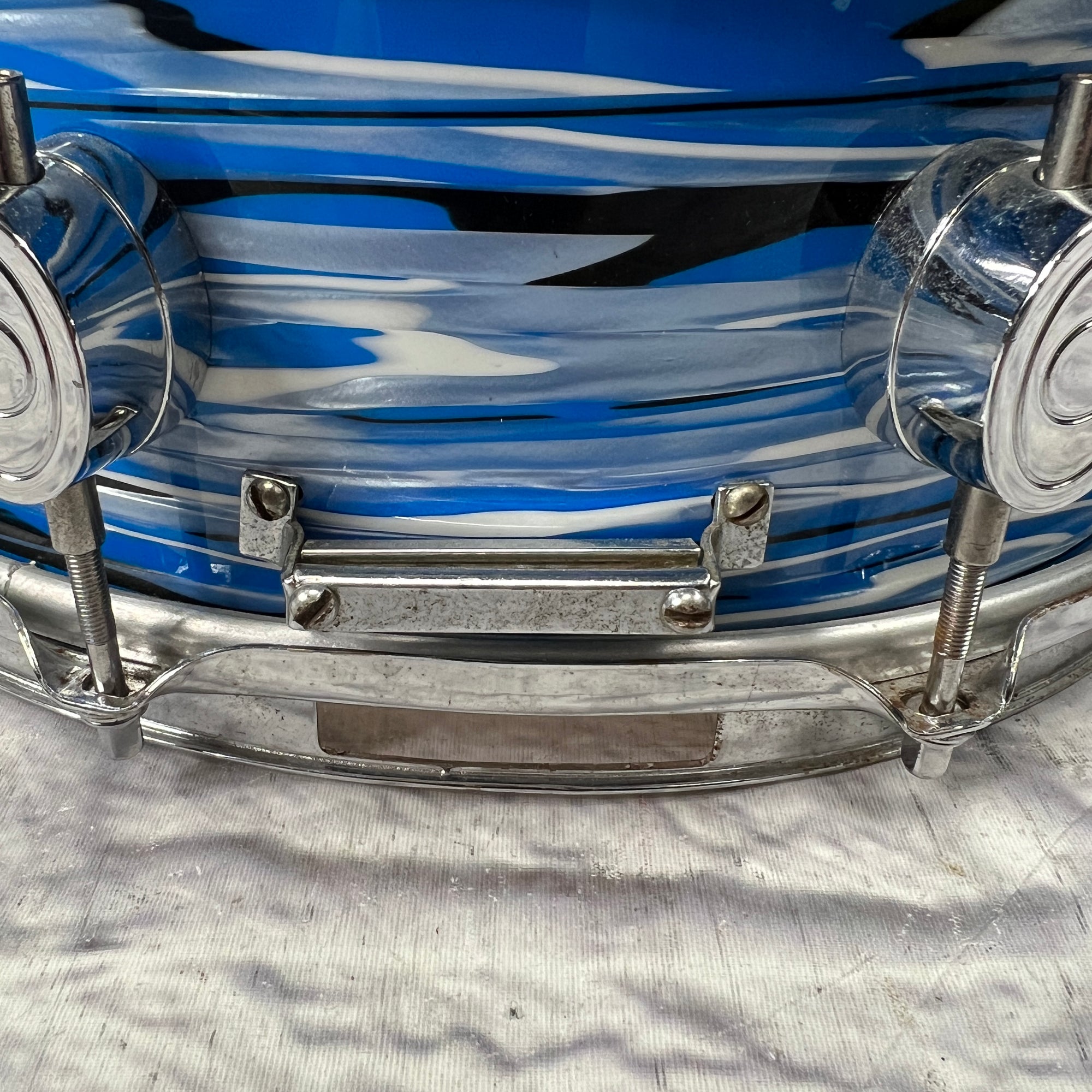 PDP Pacific Drums & Percussion 14x5 Maple Snare Project - Arctic Blue Oyster