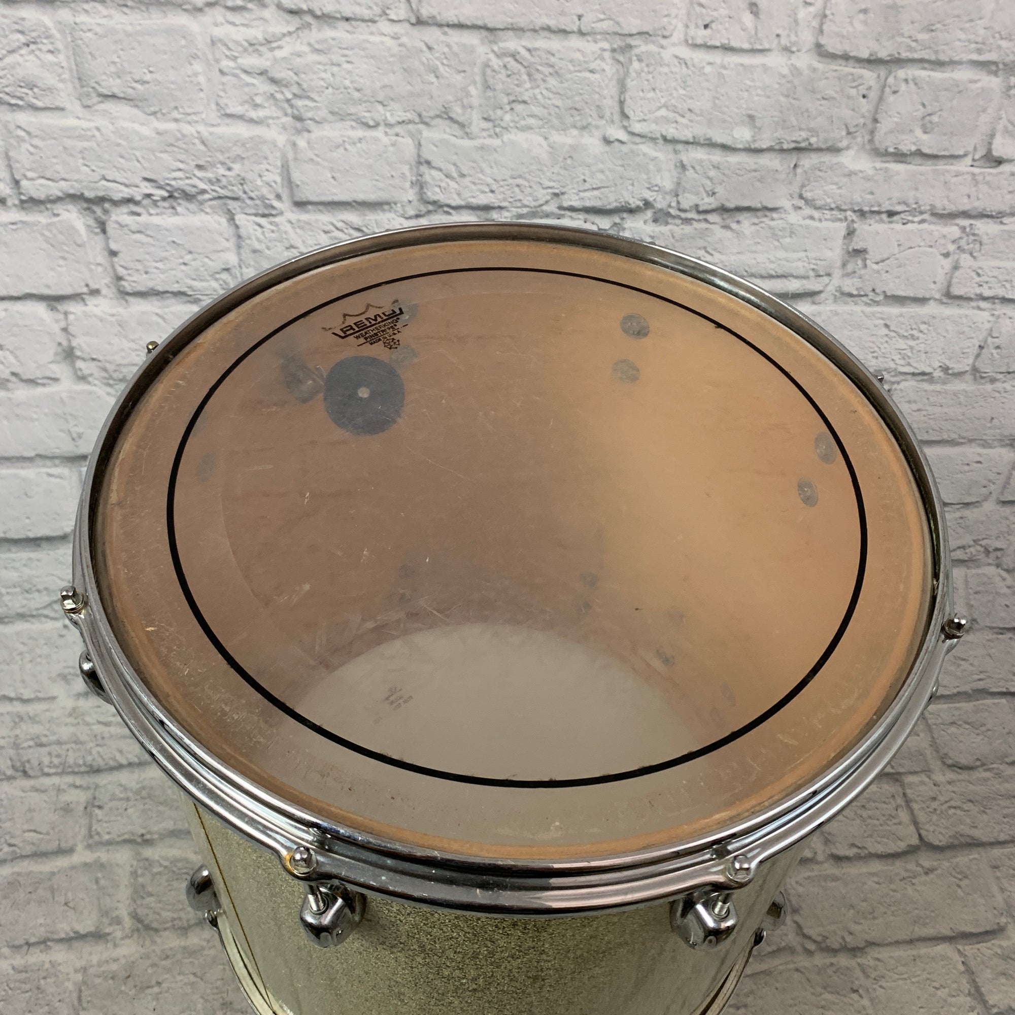 Slingerland 16" x 16" Floor Tom Silver Sparkle 1965