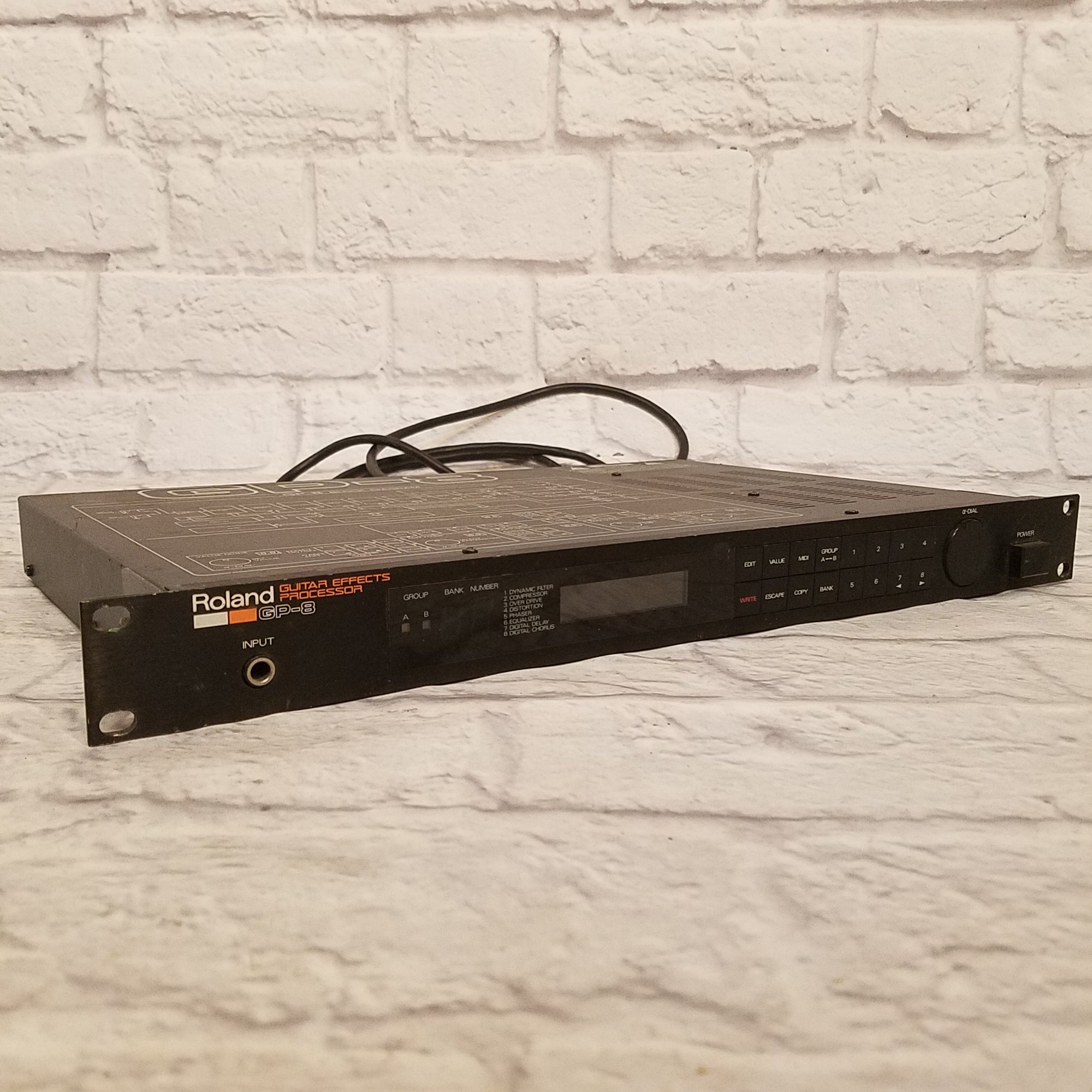 80s Roland Rack Effects Roland GP-8 Guitar Effects Processor Rack Unit - Evolution Music