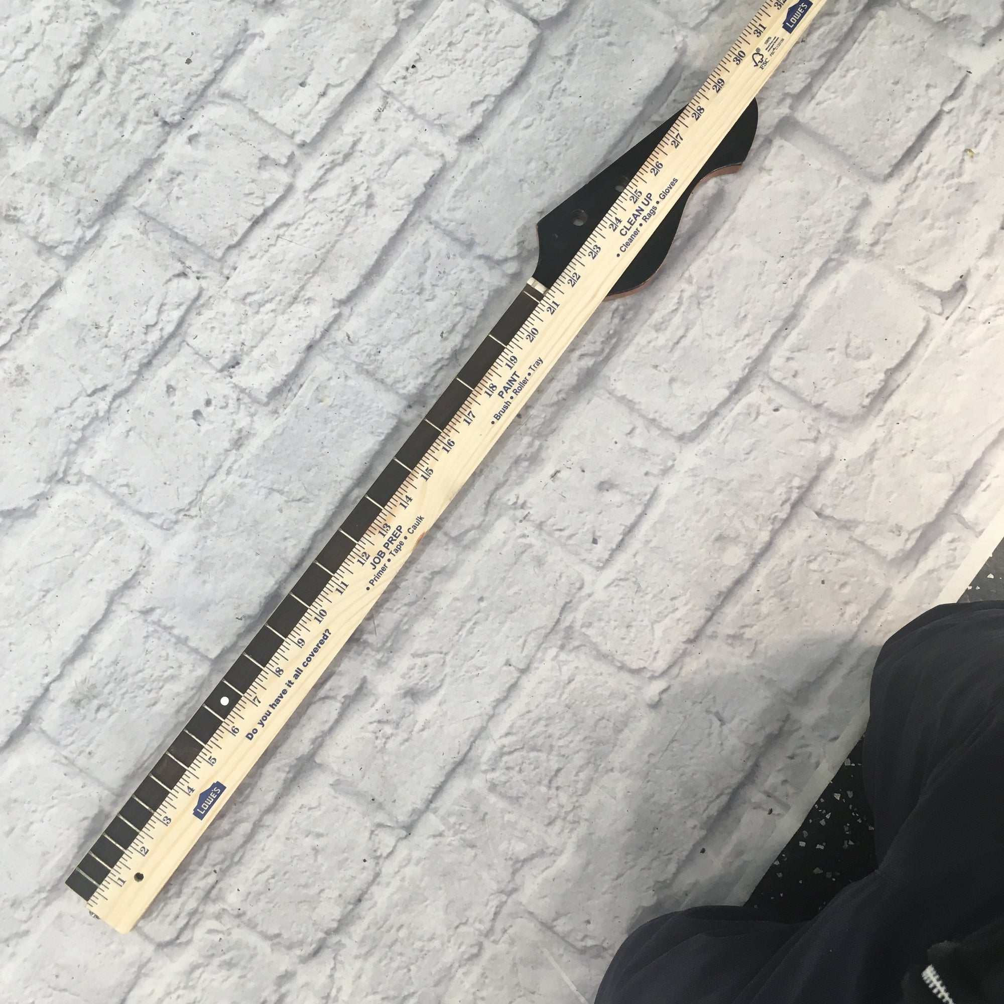Vintage 1960s Short Scale Bass Guitar Neck (B) Rosewood Fretboard Made in Japan