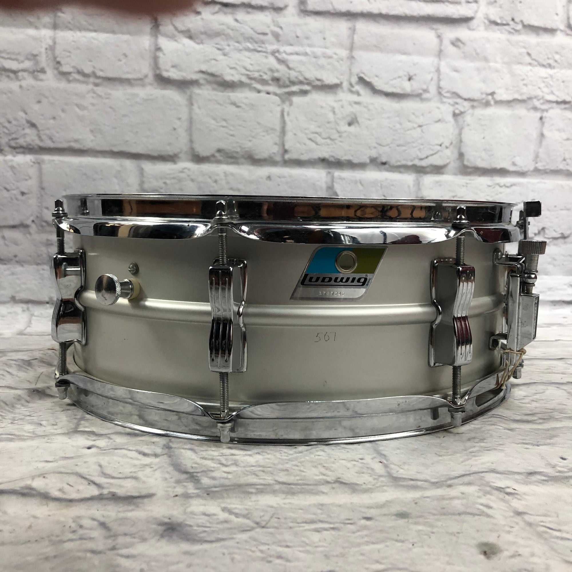 Vintage 1970s Ludwig 14 Acrolite Snare Drum