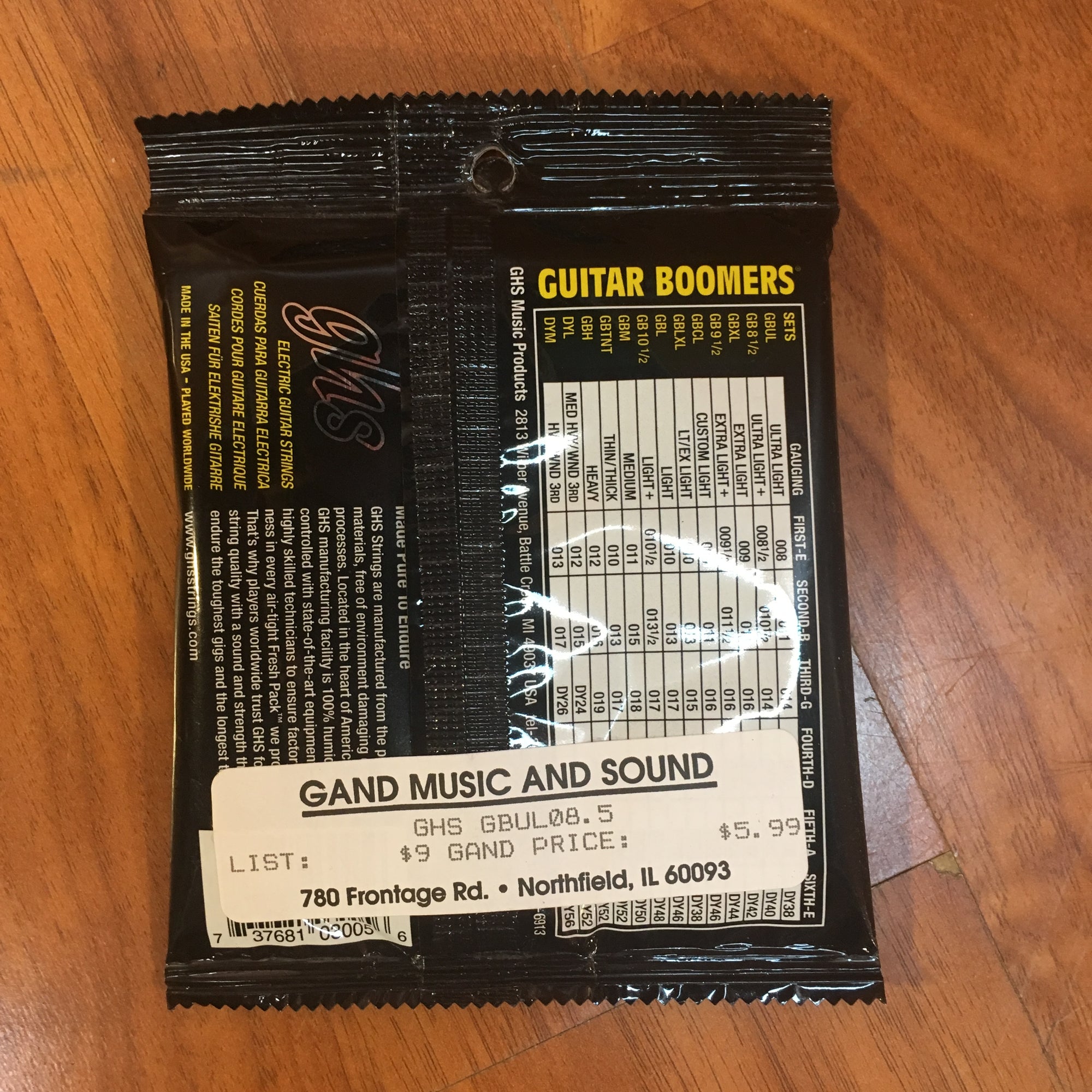 GHS Boomers  8.5-40 Ultralights