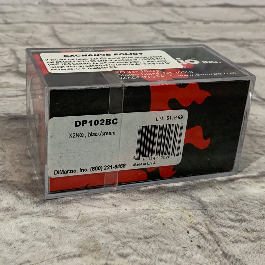 DiMarzio DP102 X2N F Spaced Pickup Black/Cream