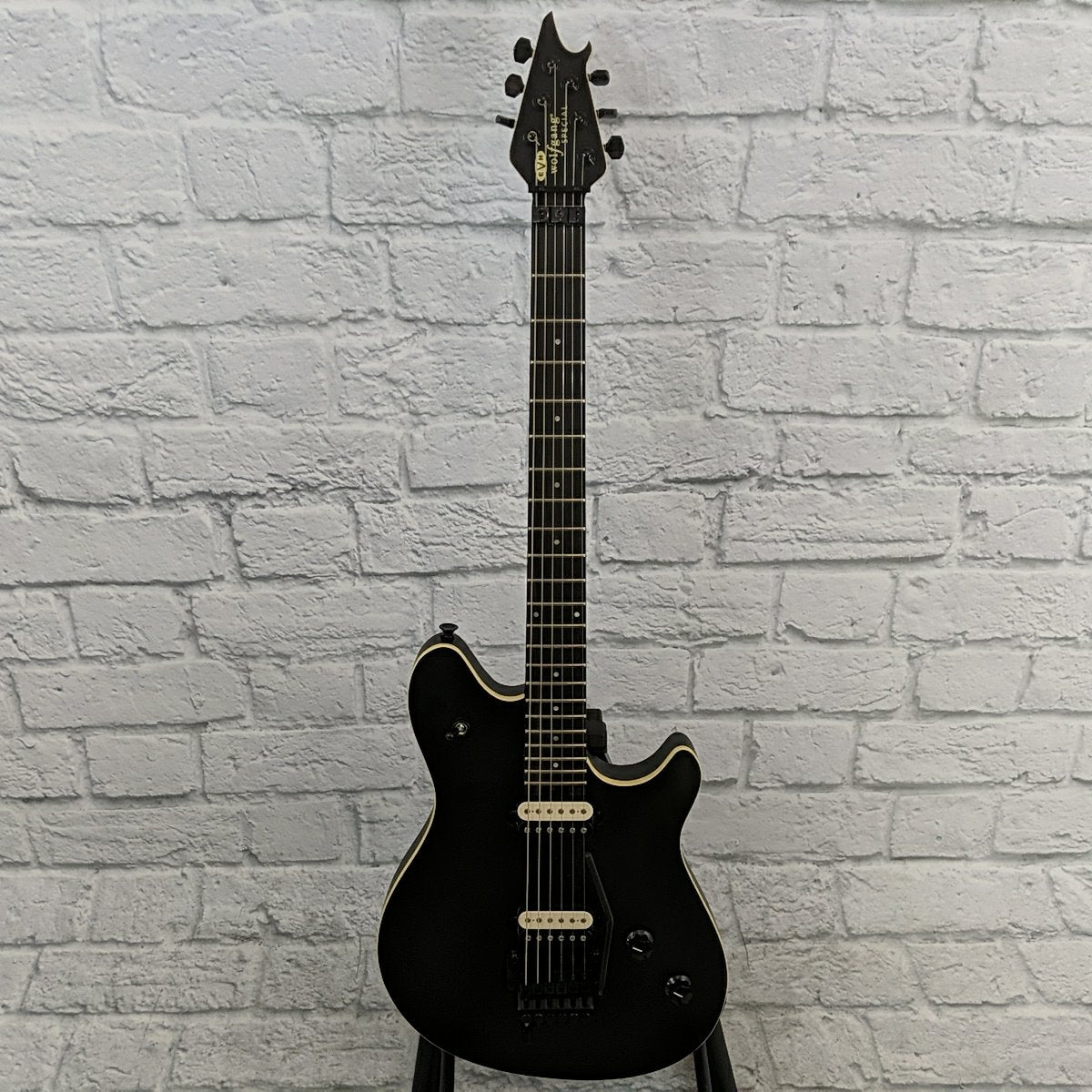 EVH Wolfgang Special Electric Guitar - Stealth Black MIM with Case