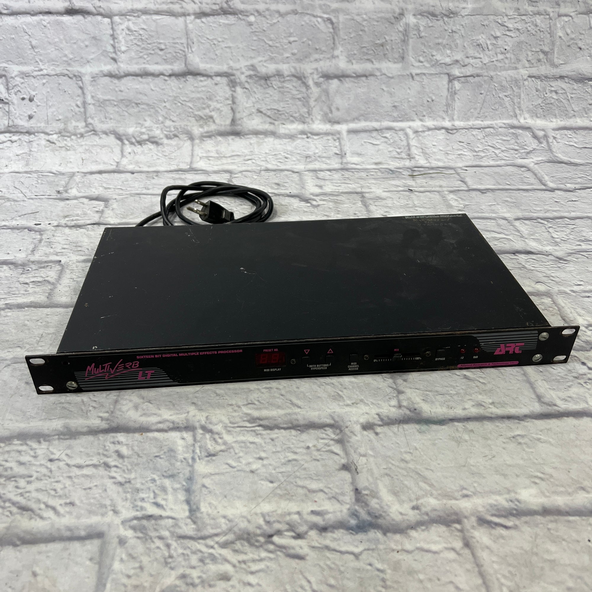 Art Multiverb LT Rack Reverb Effects