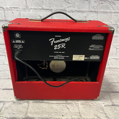Fender FM25R Frontman Red Tolex Guitar Combo Amp
