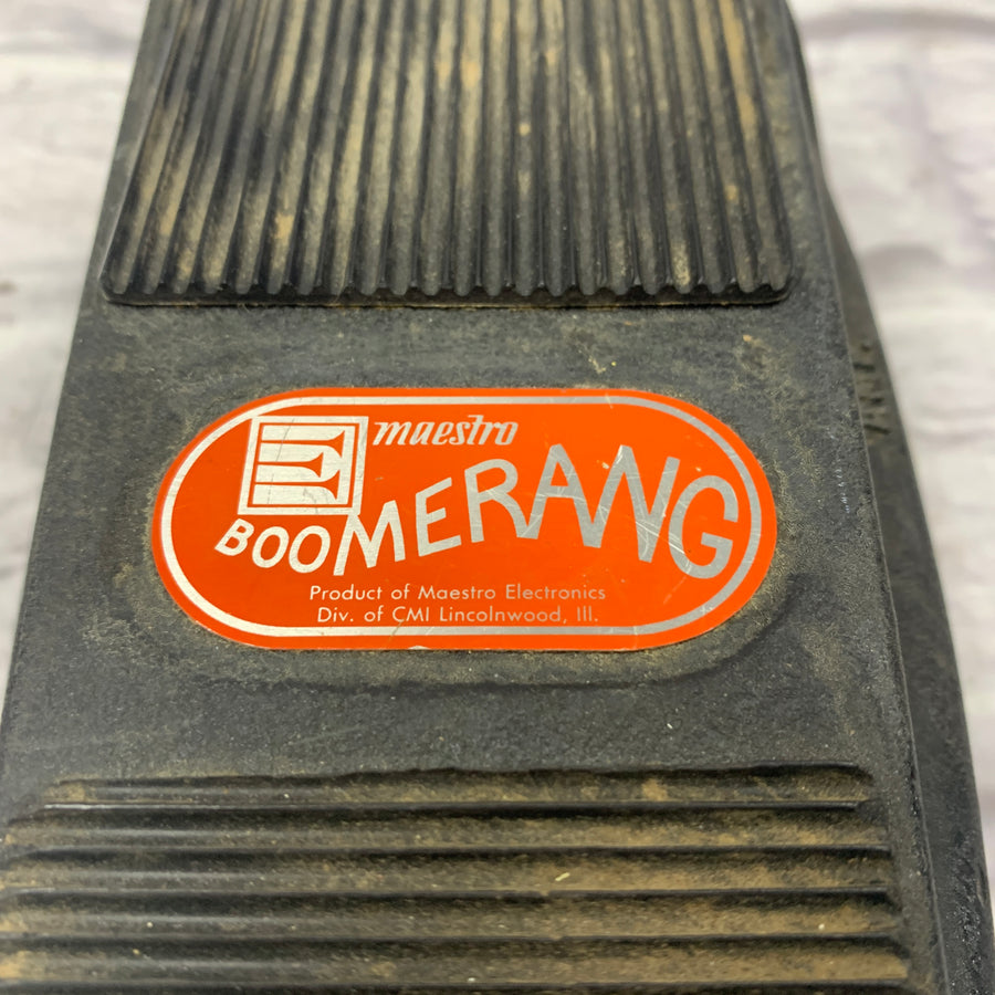 Maestro Boomerang Volume Wah