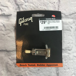 Gibson Straight Selector Switch w/ Cream Switch Cap