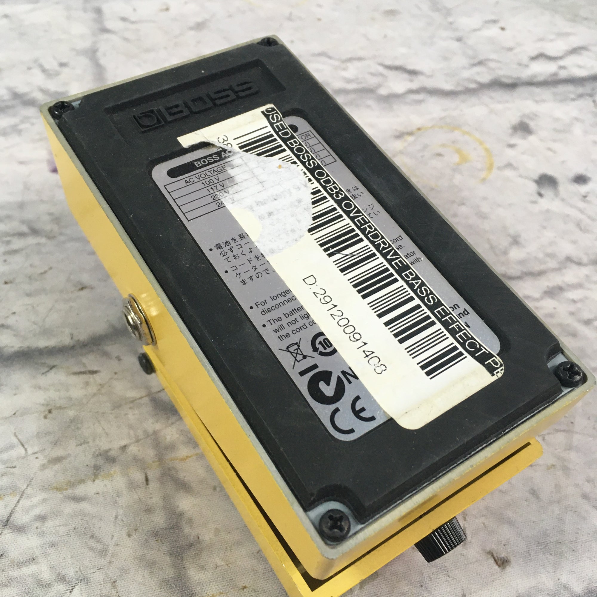 Boss ODB-3 Bass Overdrive Pedal