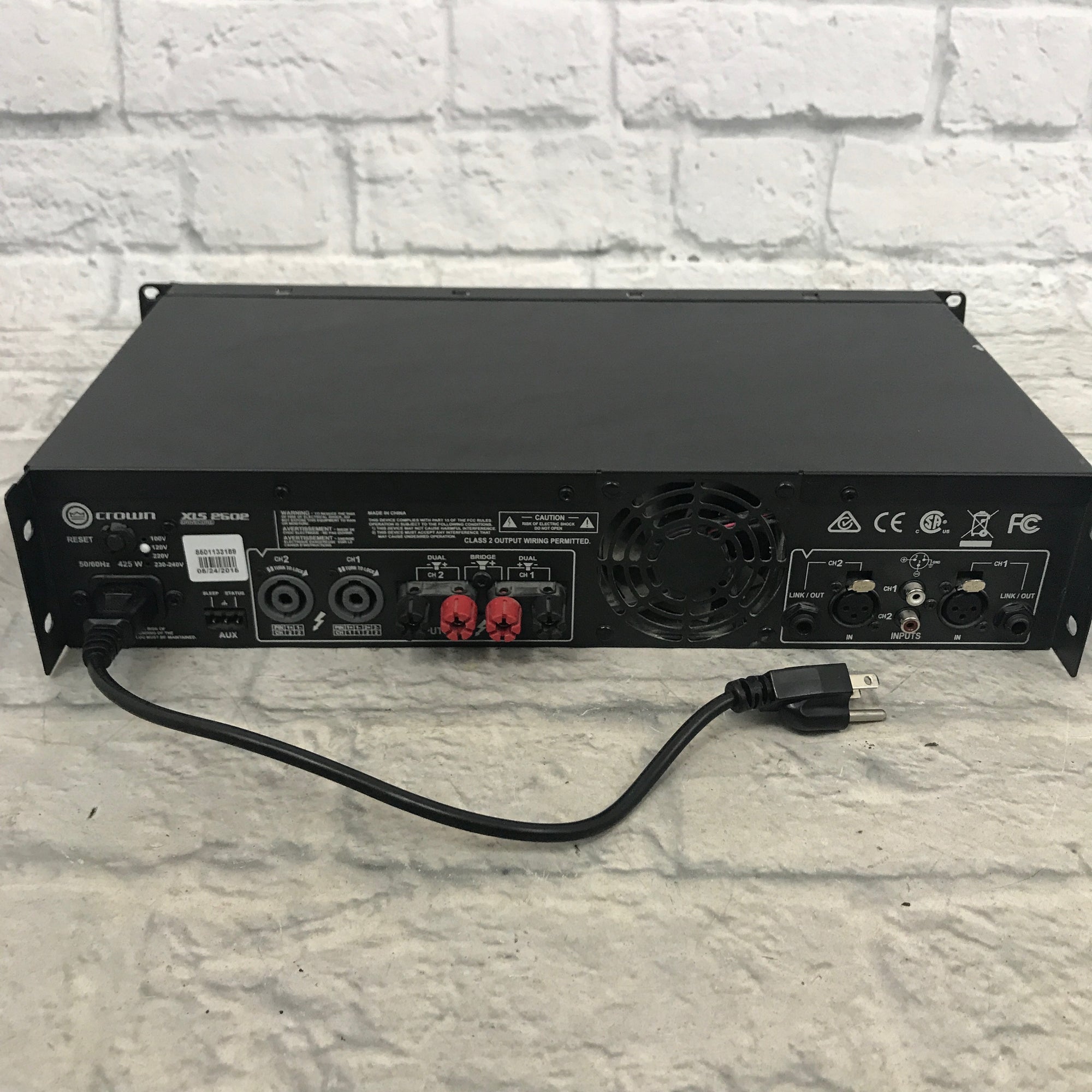 Crown XLS 2502 Power Amp