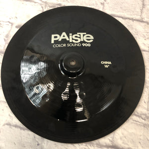 Paiste 16 ColorSound Black China  Cymbal