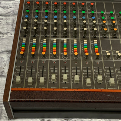 Vintage Tascam TEAC M-35 Mixing Console w/ Road Case