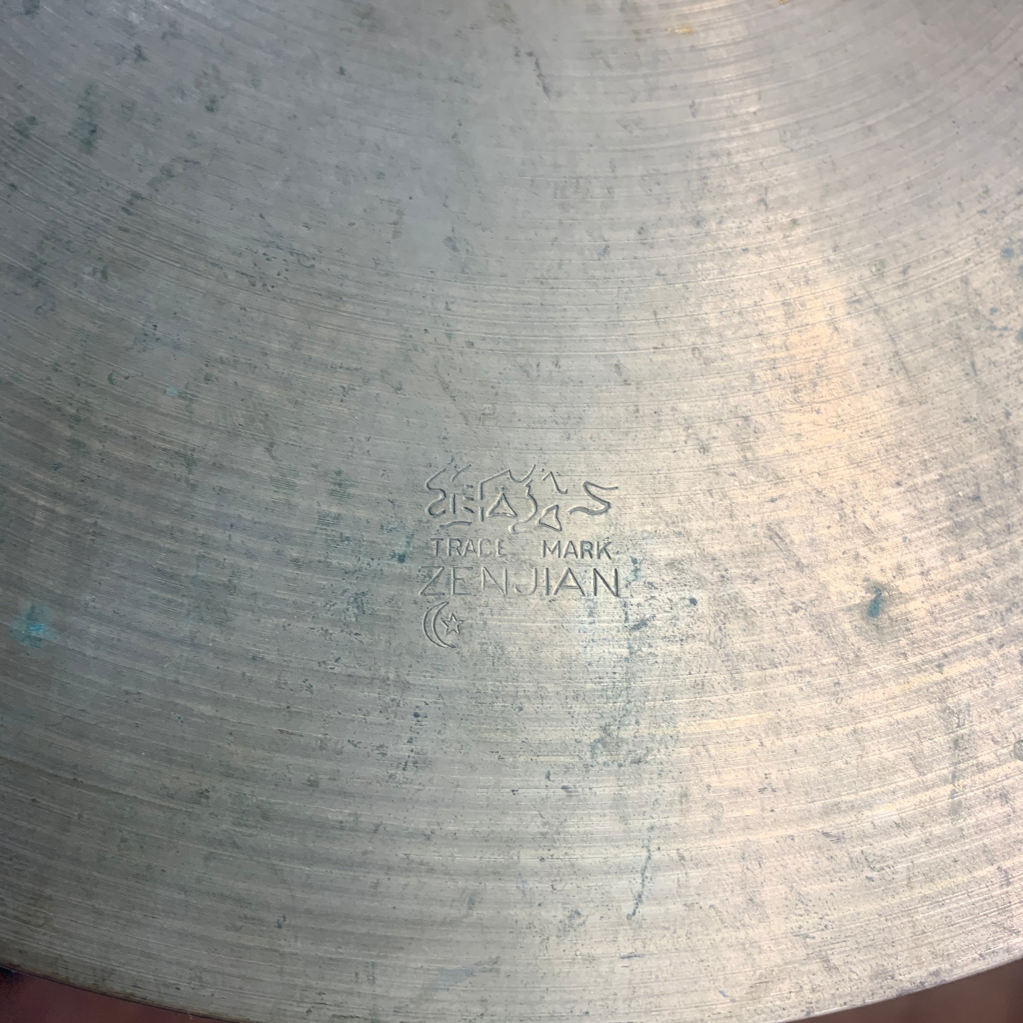 Vintage 1970s Zildjian 14 Avedis Hi Hat Top Cymbal