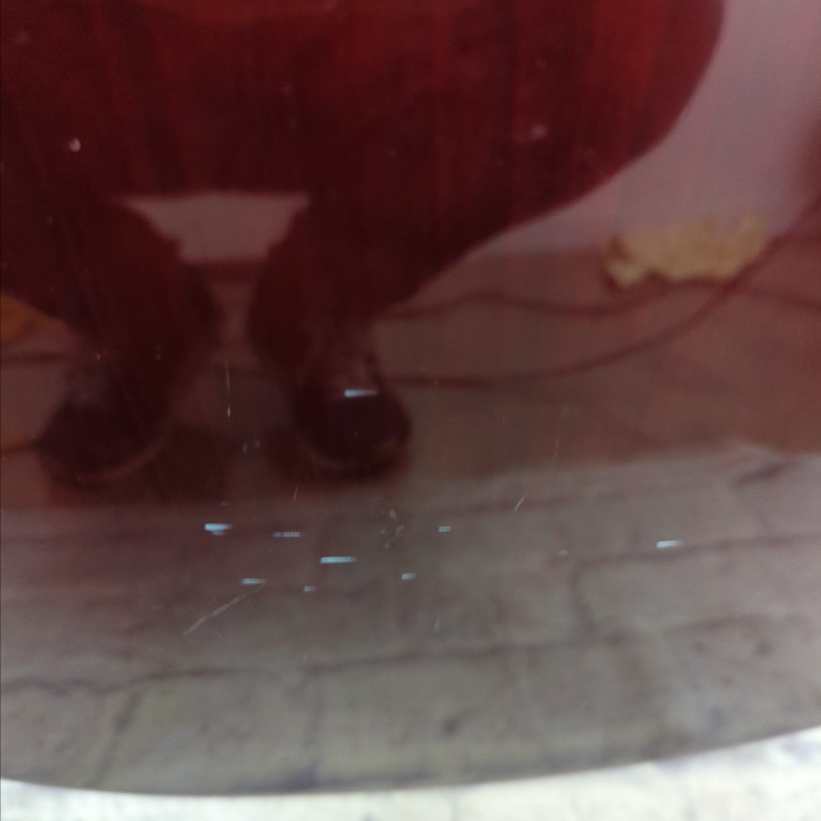 De Rosa 12 String Acoustic Electric Guitar w/ Cutaway in Burgundy Red