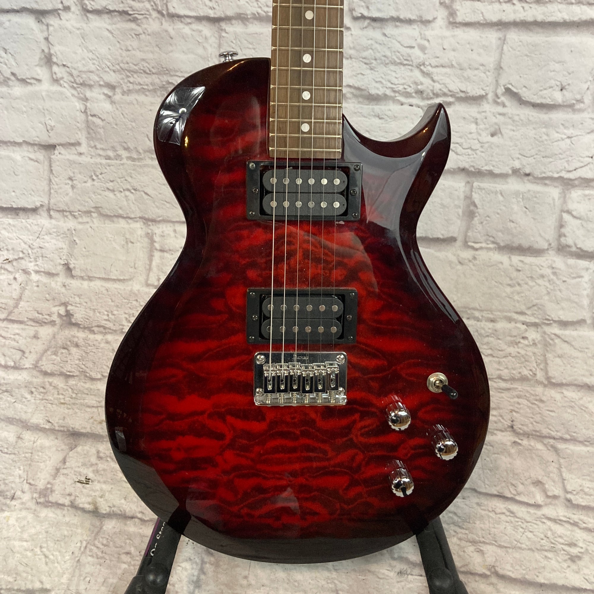 Ibanez Gio Transparent Red Electric Guitar - Evolution Music
