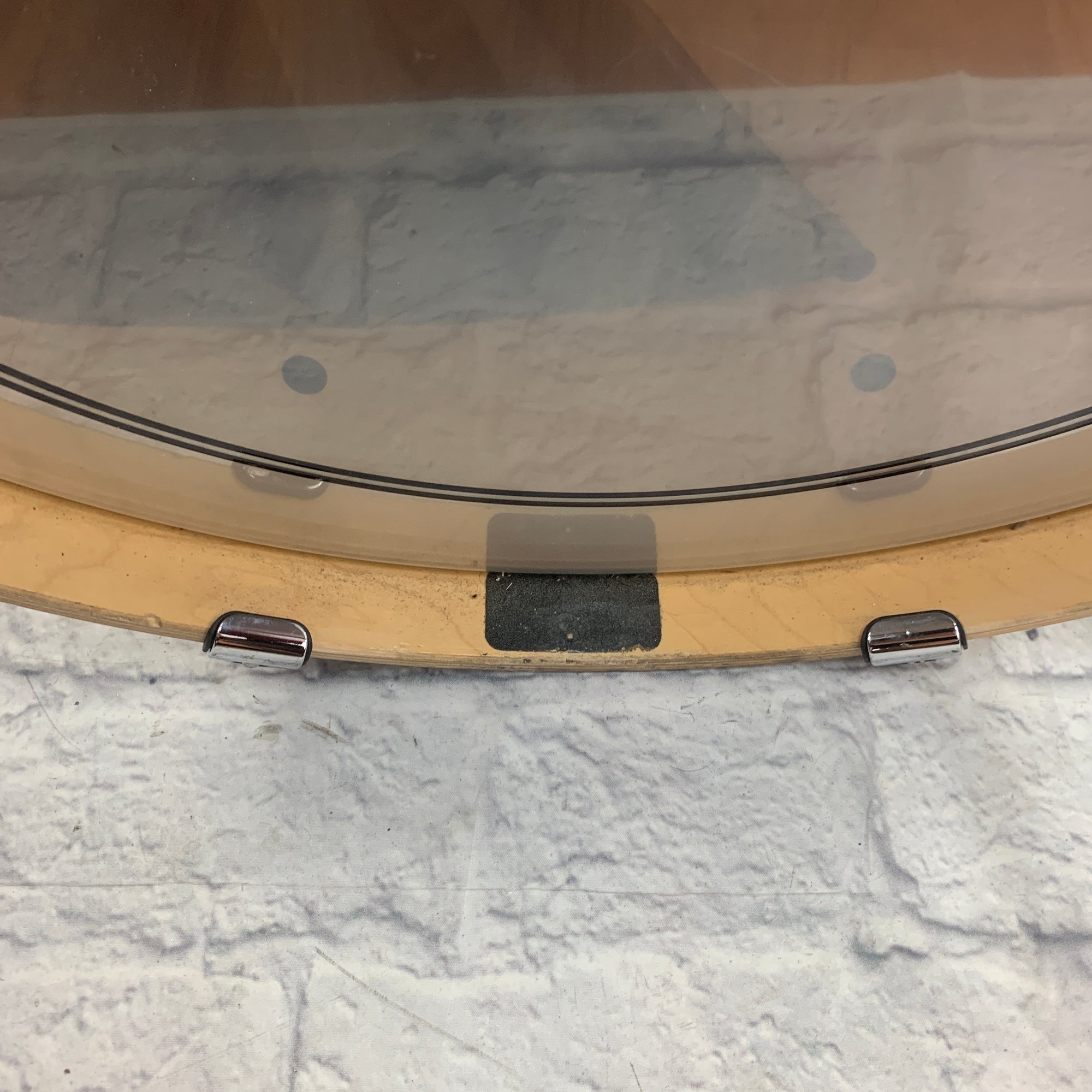 Pearl Vision Silver Sparkle 4 Piece Drum Kit