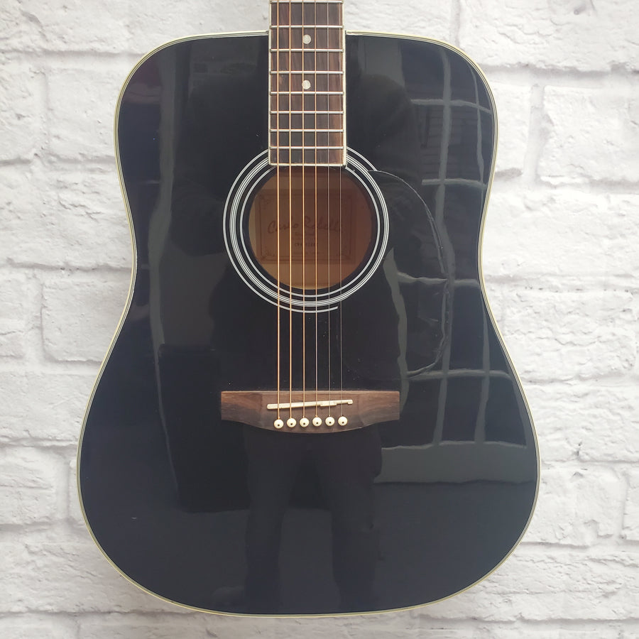 Carlo Robelli CW4102BXX Acoustic Guitar Black