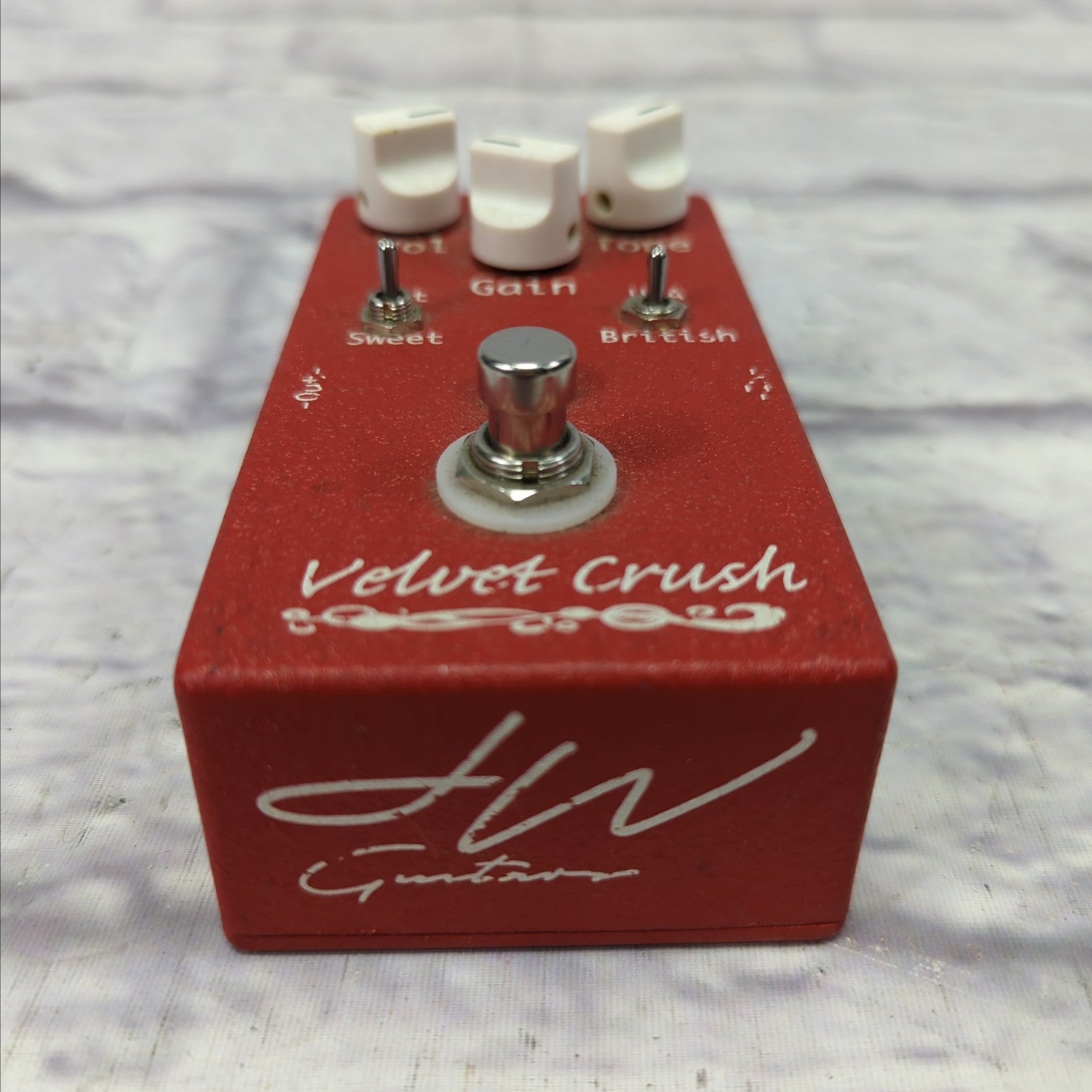 JW Guitars Velvet Crush Overdrive Red