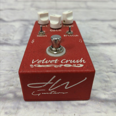 JW Guitars Velvet Crush Overdrive Red