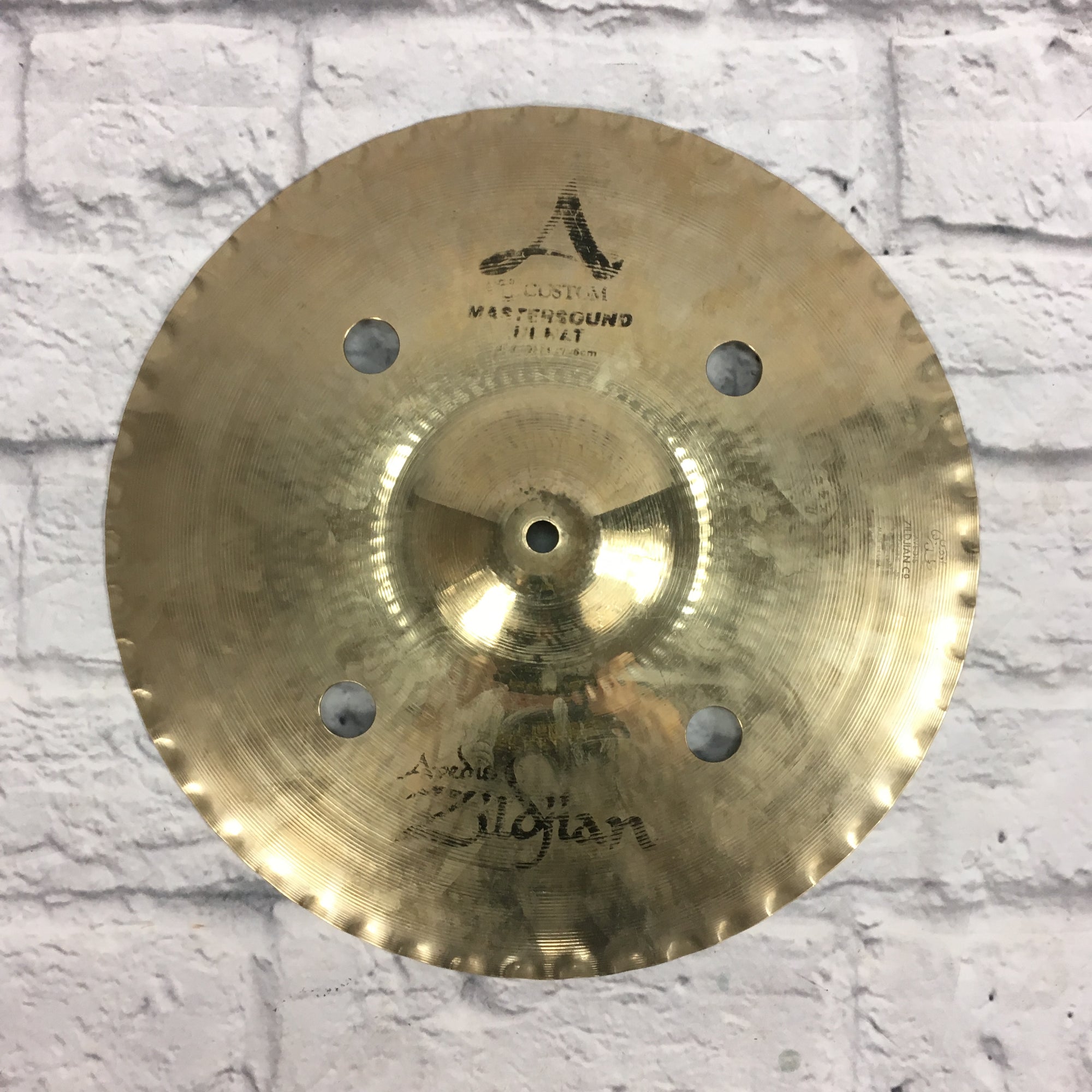 Zildjian 14in A Custom Mastersound Bottom Hi Hat Cymbal