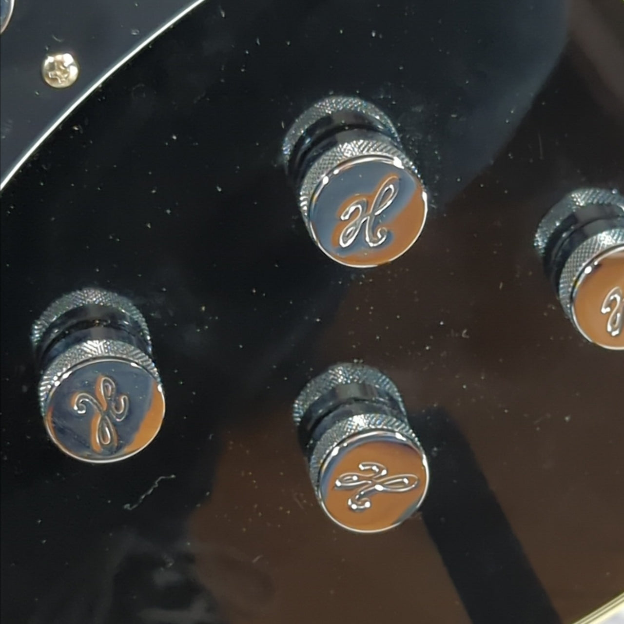 Hagstrom Fantomen Black Electric Guitar
