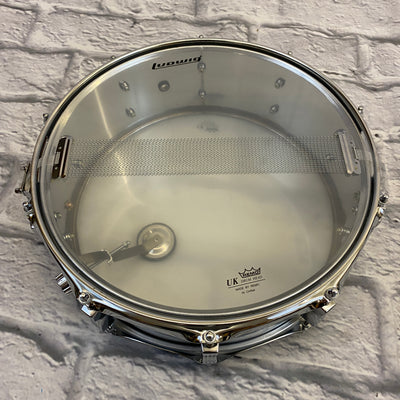 Ludwig 5x14 Chrome Steel LM300 Rocker Snare