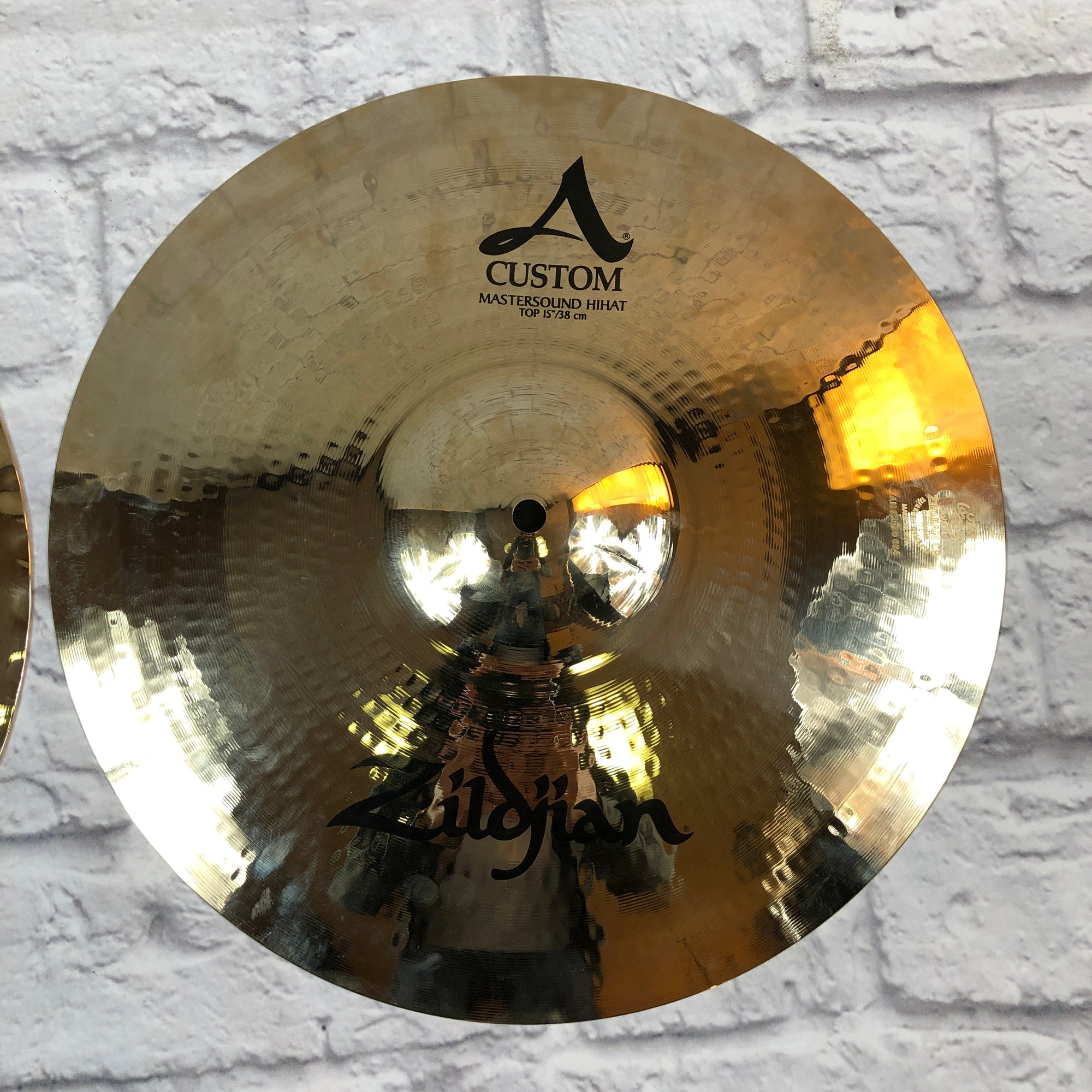 Zildjian 15in A Custom Mastersound Hi-Hat Cymbal Pair