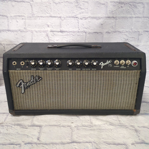 Fender 75 Tube Amp Head Evolution Music