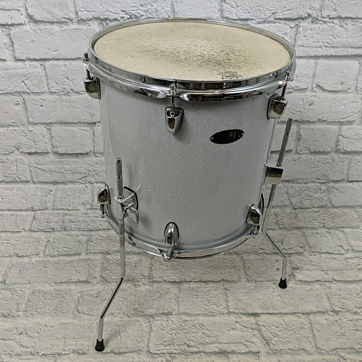SPL 13 x 13 Silver Sparkle Floor Tom