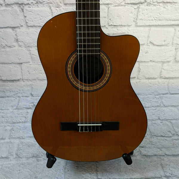 Corbin WoodVille Nylon String Classical Acoustic Electric Guitar ...