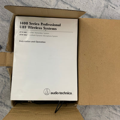 Audio-Technica 1400 Series Wireless UniPak Microphone System