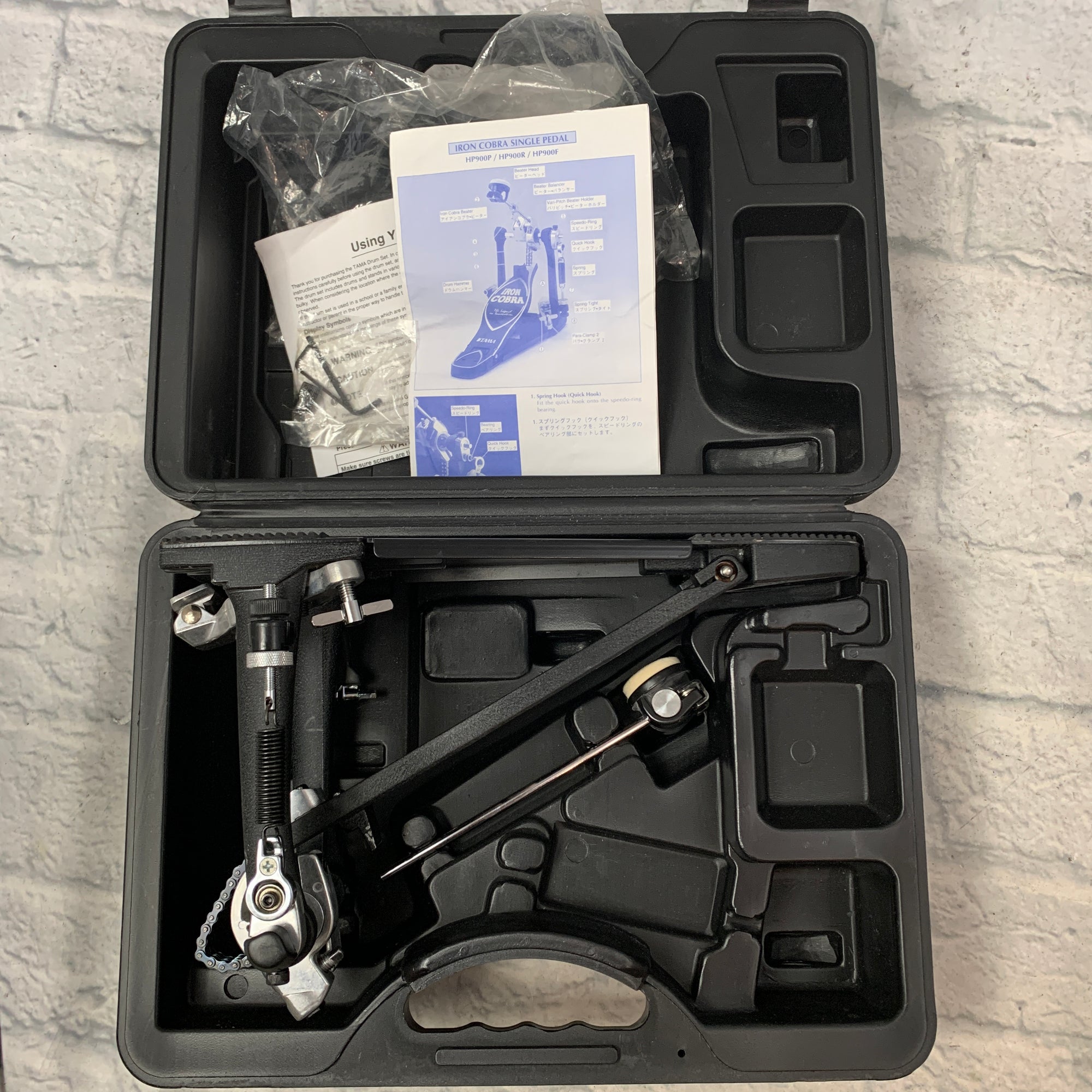Tama Iron Cobra 900 Power Glide Kick Pedal With Case