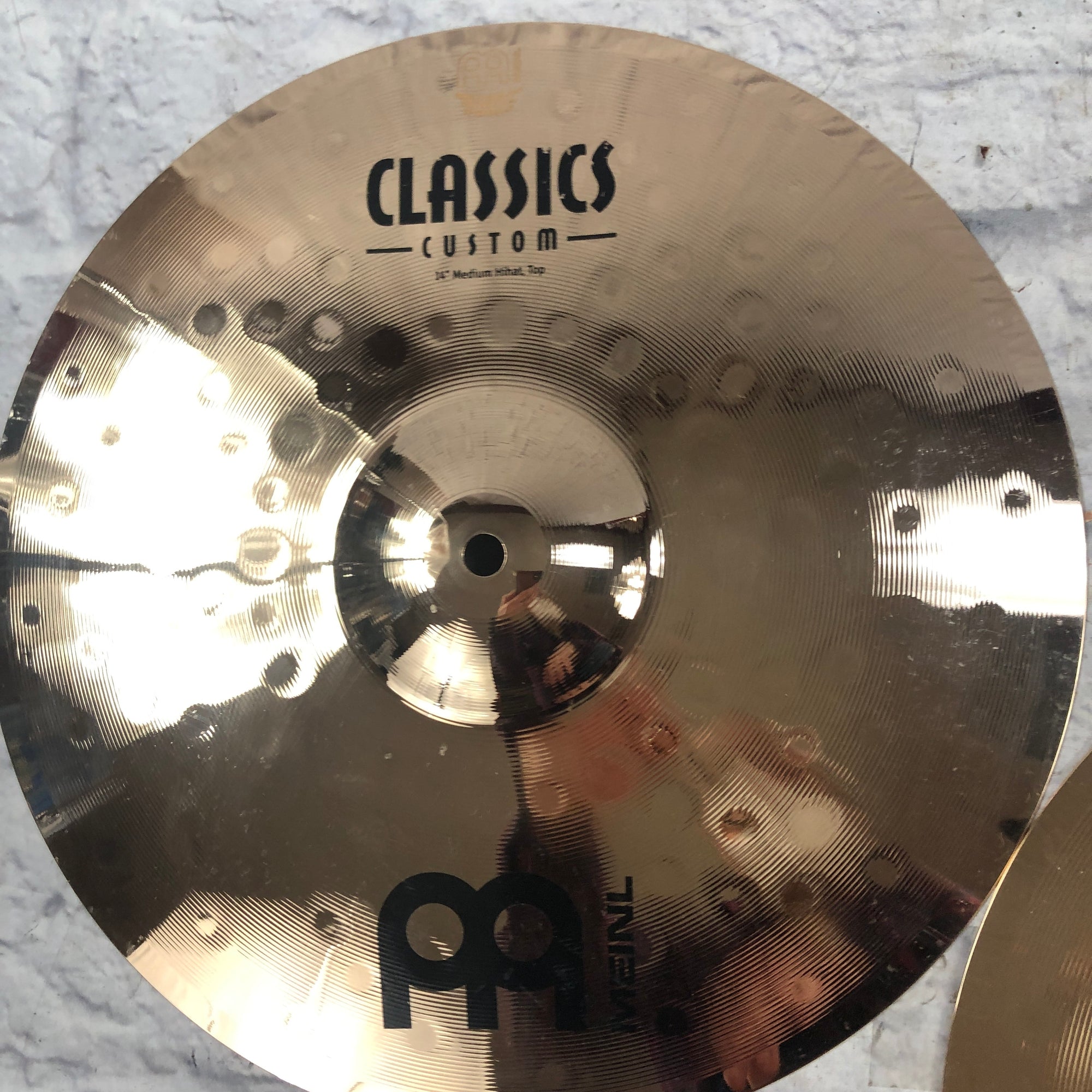Meinl 14 Custom Classics Medium Hi Hat Cymbal Pair