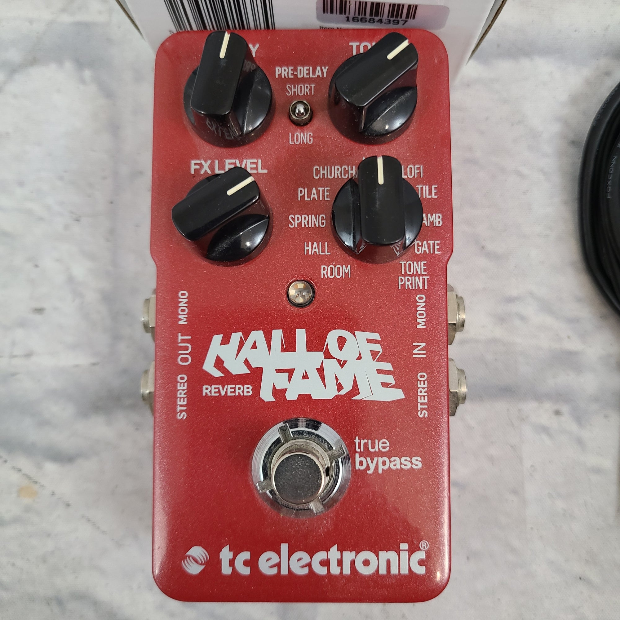 TC Electronic Hall of Fame Reverb w/ Box - Evolution Music