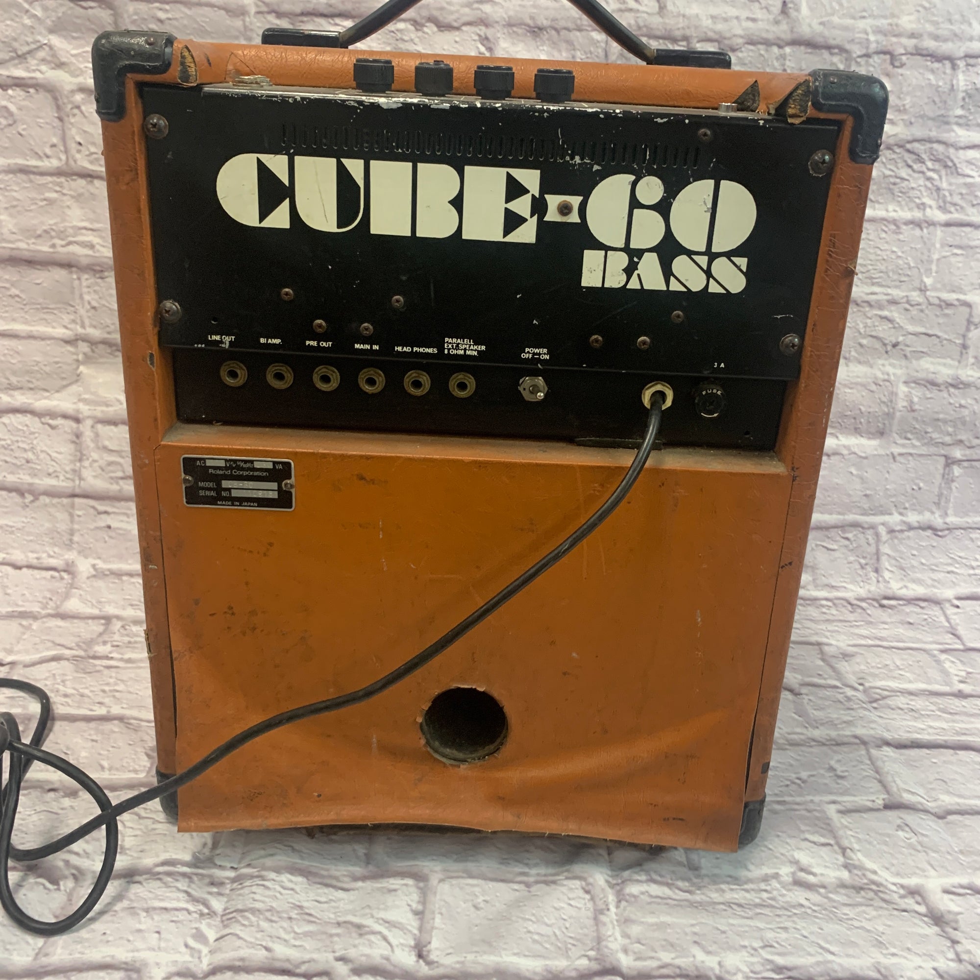 Roland Bass Cube 60 Bass Guitar Combo Amp