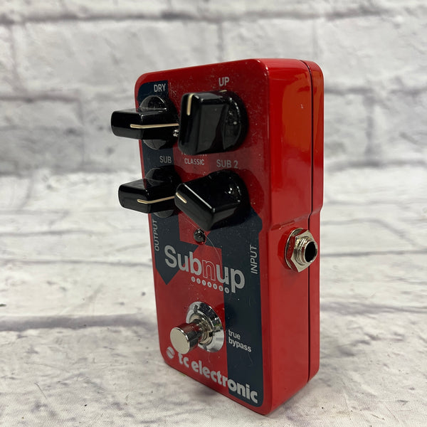 TC Electronic Subnup Octaver Polyphonic Octave Pedal Pitch Pedal ...