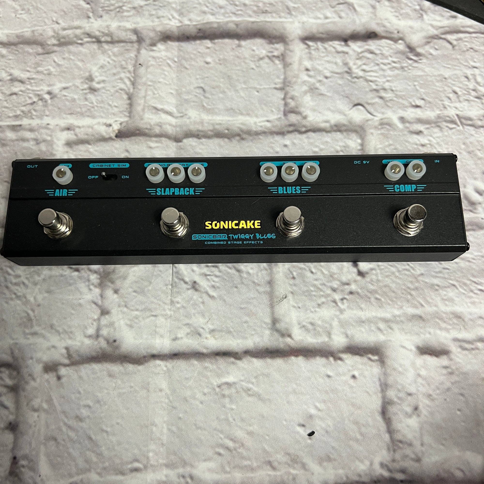 Sonicake Sonicbar QCE-20 Twiggy Blues Multieffects Pedal